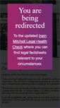 Mobile Screenshot of legalhelpline.irwinmitchell.com
