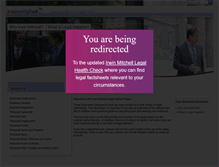 Tablet Screenshot of legalhelpline.irwinmitchell.com